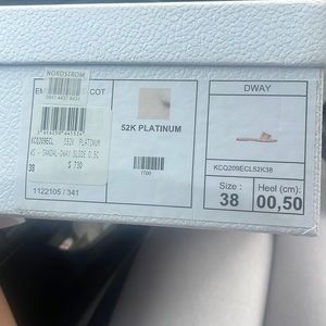 COPY - Christian Dior sandals, gold and pink